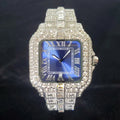 Blue Dial Silver Diamond Watch ｜ブルーダイヤル シルバー ダイヤモンド