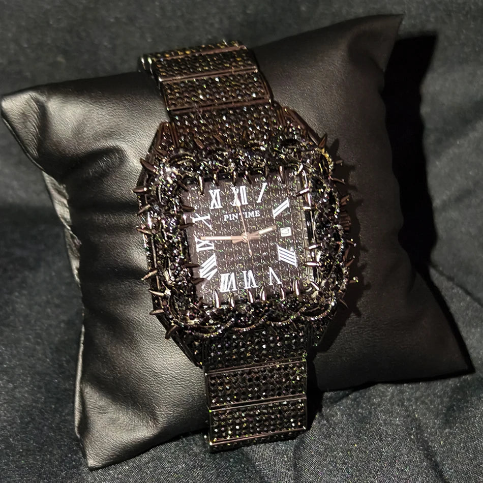 Shine Hip Hop Gold Diamond Watch ｜シャイン ヒップホップ ゴールド ダイヤモンド