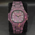 Pink Diamond Hip Hop Watch ｜ピンク ダイヤモンド ヒップホップ