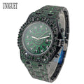 UNIGUET Green Ice Hip Hop Watch ｜ユニゲット グリーン アイス ウォッチ